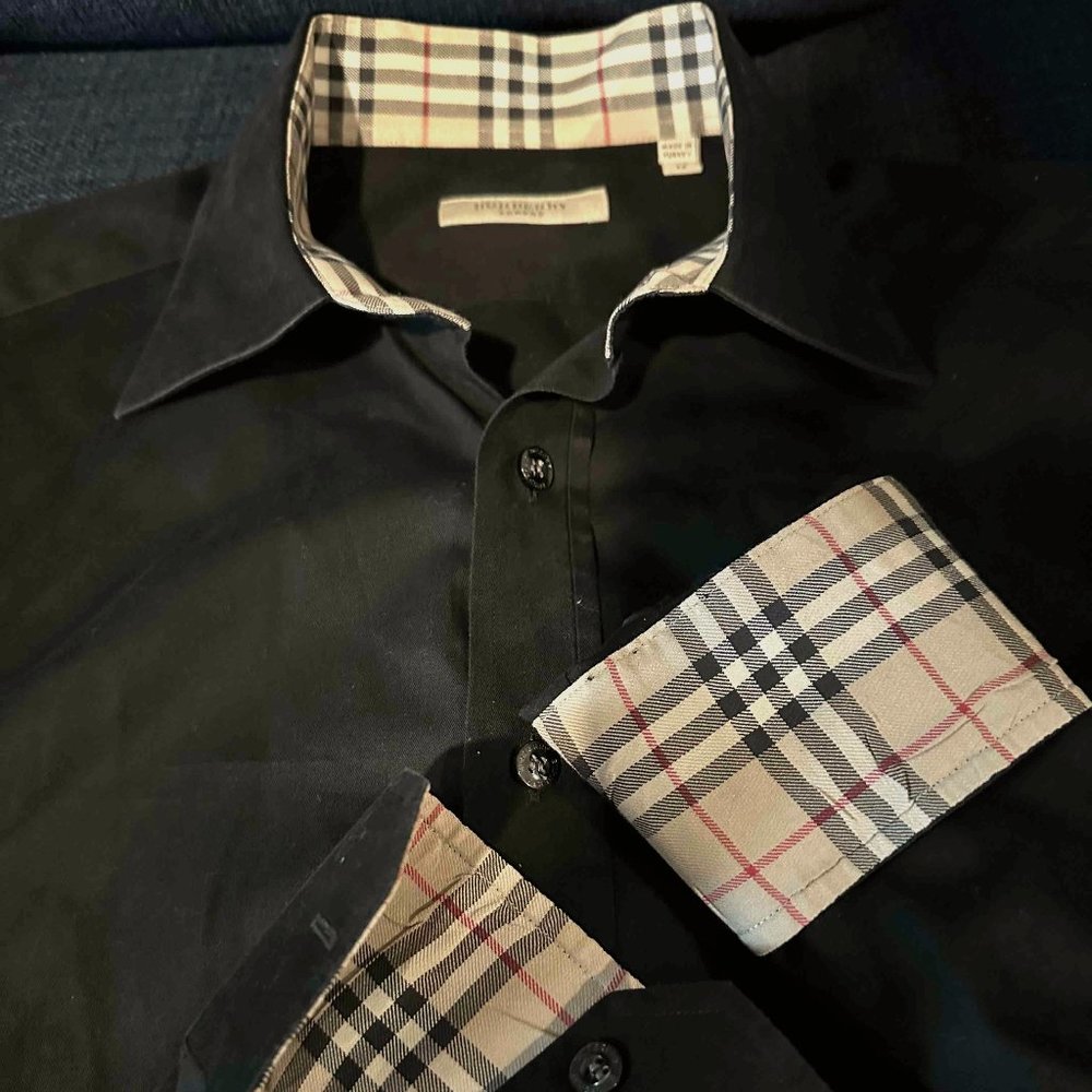 Burberry - Sherwood Monogram Motif Slim Fit Stretch Poplin Button-Up Shirt